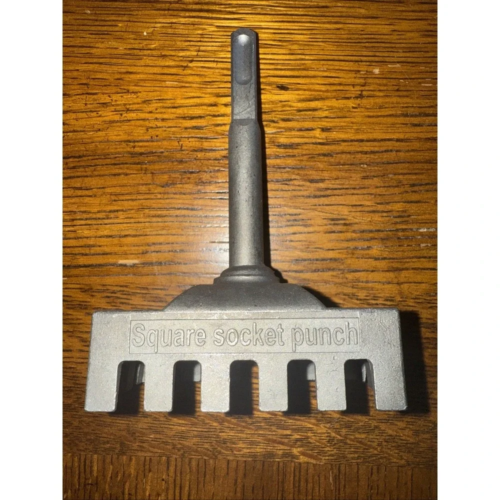 Socket Punch Easy to Use Heavy Duty Square Slot Cutter for Home Cement Wall